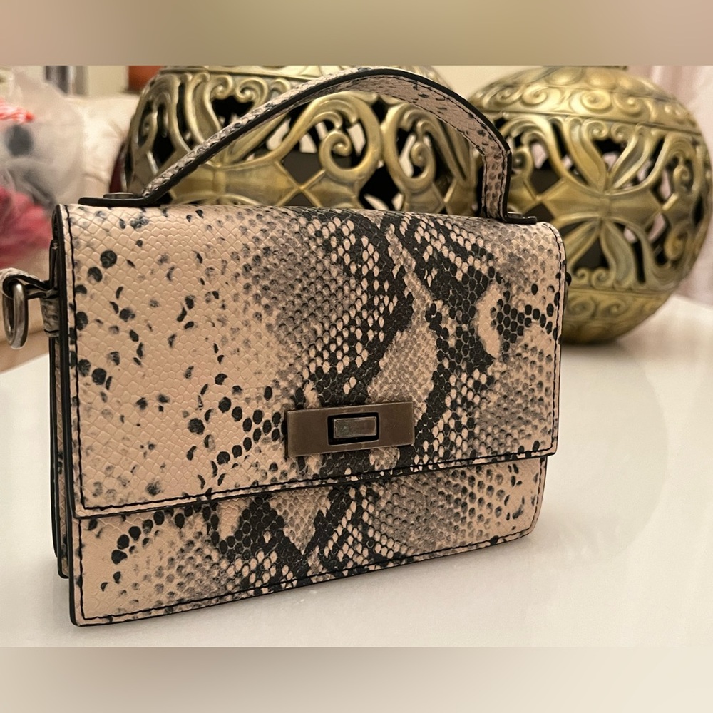 Steve Madden Snakeskin Mini Bag